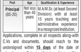Abbottabad Public School Jobs 2021