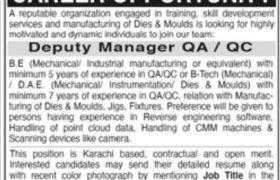 Dies & Moulds Company Jobs 2021