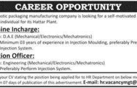 Plastic Packaging Manufacturing Company Jobs 2021