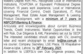 LSE Financial Services Limited Jobs 2021