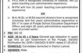 Govt Central Model School Jobs 2021