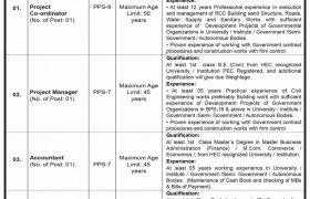 Shaheed Benazir Bhutto University Jobs 2021