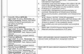 Pakistan Agricultural Research Council Jobs 2021