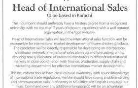 K&Ns Karachi Jobs 2021