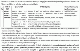 Jobs in Ministry of Energy 2021