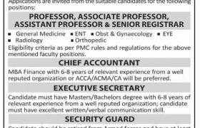 Jobs in Islam Medical College 2021