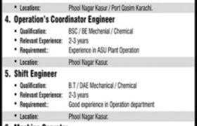 Ghani Chemical Industries Limited Jobs 2021