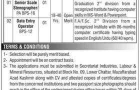 AJK Board of Investment Jobs 2021