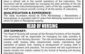 Jobs in Patel Hospital Karachi 2021