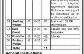 Directorate of Social Welfare Sindh Jobs 2021