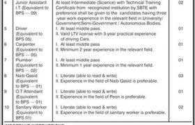 Jobs in Public Sector Organization Sindh 2021