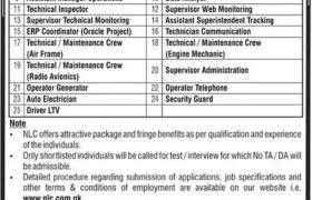 Jobs in National Logistics Cell NLC 2021