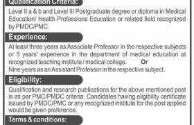 Jobs in Air University Islamabad 2021