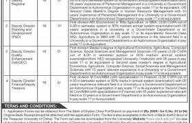 Jobs in University of Chitral 2021