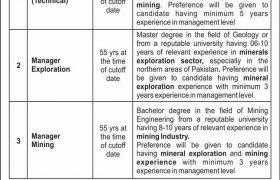Jobs in Mines & Minerals Exploration Company 2021