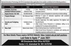 Jobs in National University of Technology 2021