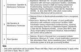Jobs in Marri Petroleum Company Limited 2021