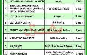 Jobs in Ghazali Institute of Medical Sciences 2021