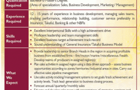 Jobs in Pak-Qatar General Takaful 2021