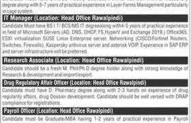 Salman Poultry Pvt Ltd Jobs 2021
