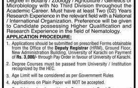 National Nematology Research Center Jobs 2021