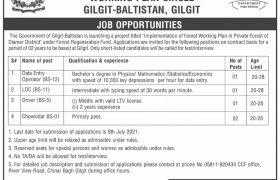 Forest Department Gilgit Baltistan Jobs 2021