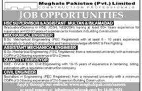 Mughals Pakistan Pvt Limited Jobs 2021