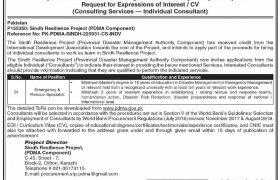 Jobs in Sindh Resilience Project 2021