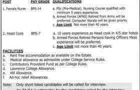 Lawrence College Murree Jobs 2021