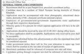 AC Office Khushab Jobs 2021
