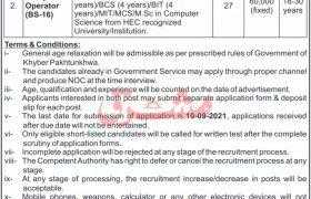 Jobs in Directorate of Prosecution KPK 2021
