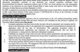 Jobs in University of Lakki Marwat 2021