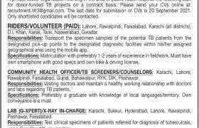 Donor Funded Project Jobs Pakistan 2021