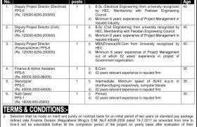 Jobs in Finance Division 2021