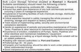 Chemical Storage Terminal Jobs 2021
