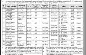Jobs in Sindh Irrigation Department 2021