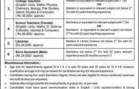 Jobs in Jinnah Education System 2021