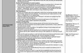 Jobs in The Bank of Punjab 2021