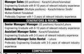 Jobs in Greaves Pakistan Private Limited 2021
