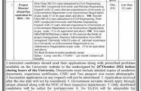 Jobs in Bacha Khan University Charsadda 2021