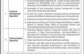 Jobs in On Farm Water Management KPK 2021