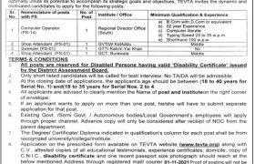 Jobs in TEVTA Punjab 2021
