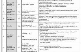 Jobs in WASSC Abbottabad 2021