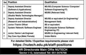 Jobs in NUTECH Islamabad 2021
