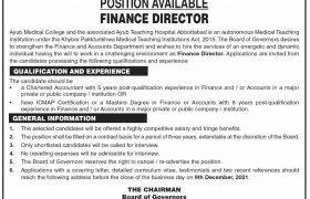 Jobs in Ayub Medical College Abbottabad 2021