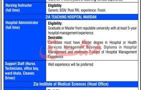 Jobs in Zia Institute of Medical Sciences 2021