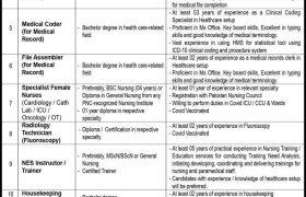 Jobs in PAF Hospital Islamabad 2021