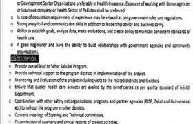 Jobs in Ministry of National Health Services 2021
