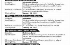 The Bank of Khyber Careers 2021