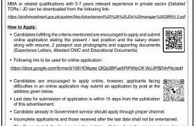 Jobs in Investment Department Sindh 2021